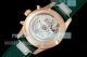 BLS Swiss Copy IWC Schaffhausen Pilot's Chronograph Rose Gold Green Face Watch (7)_th.jpg
